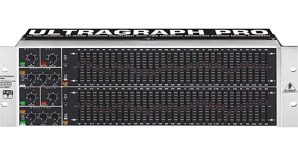 16日まで出品】BEHRINGER FBQ6200 31BAND イコライザー - DTM/DAW